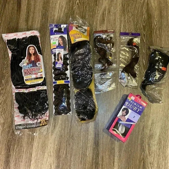 Lot of 7 Hair Packs - Picture 1 of 12